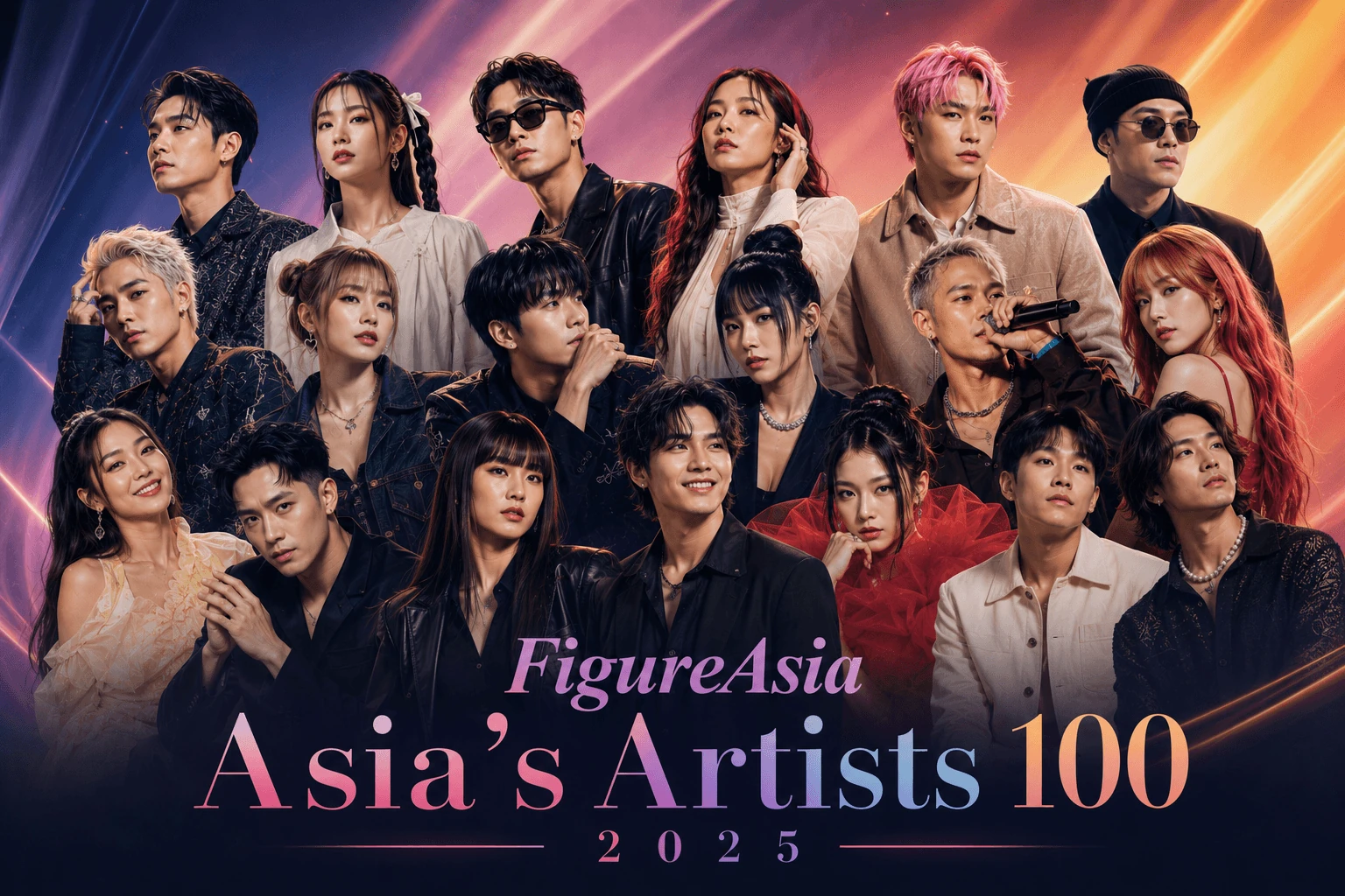Asia's Artists 100 2025 banner