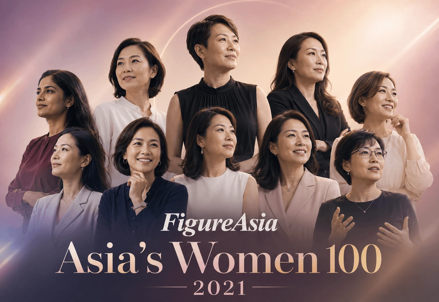 Asia's Women 100 2021 banner