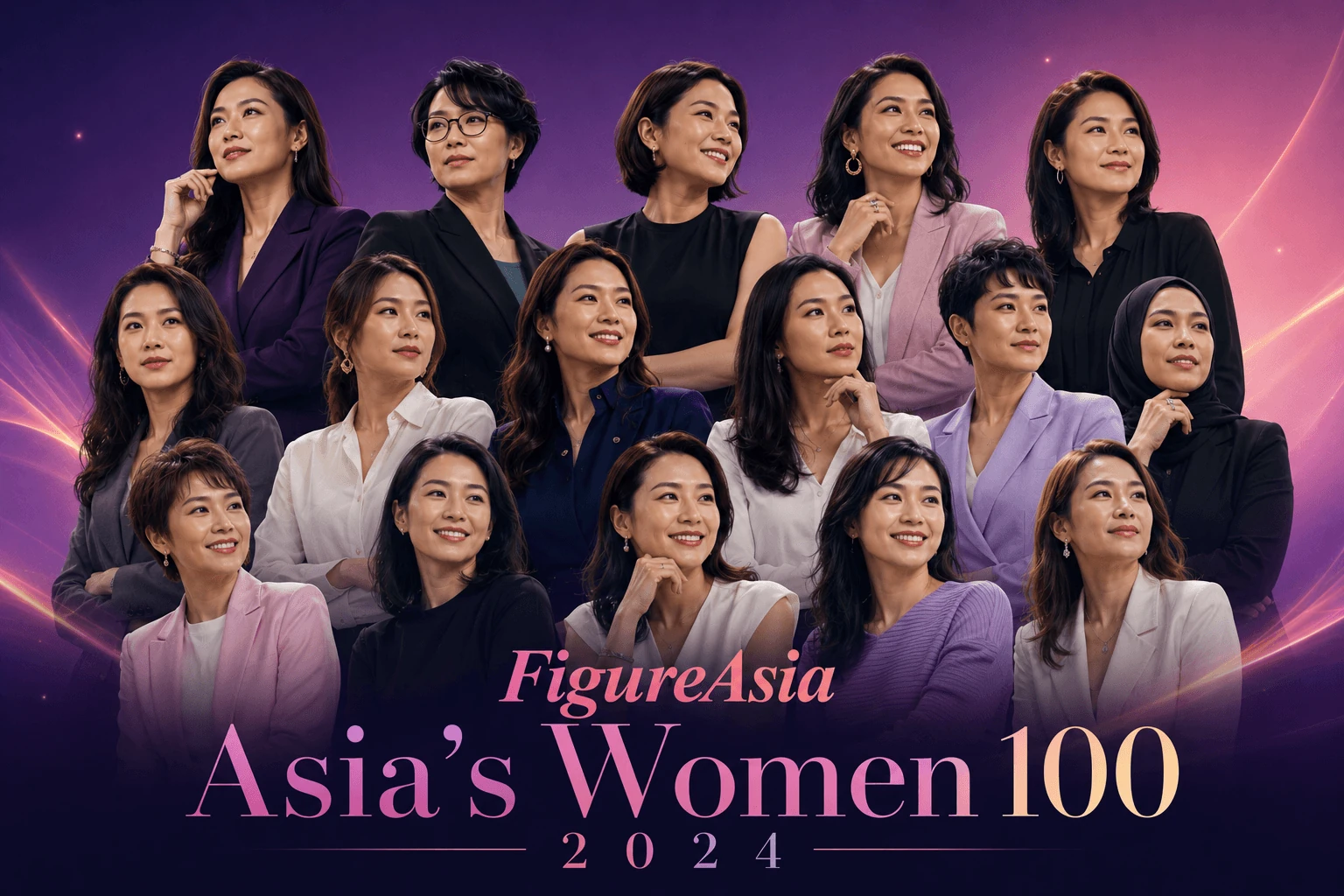 Asia's Women 100 2024 banner