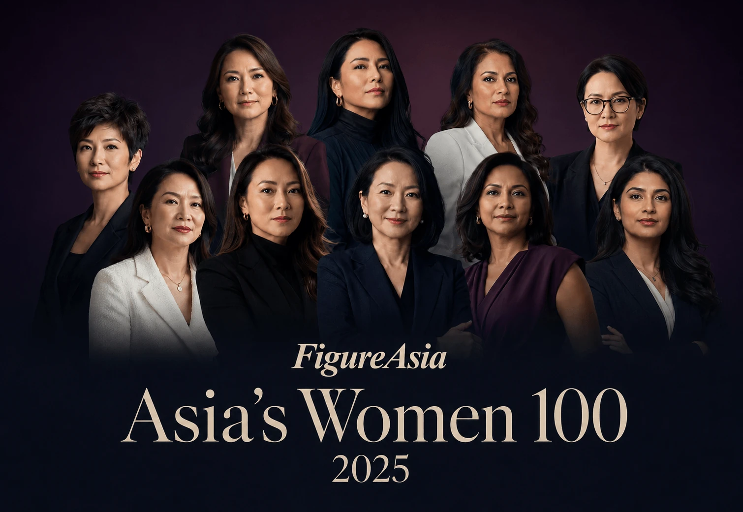 Asia's Women 100 2025 banner