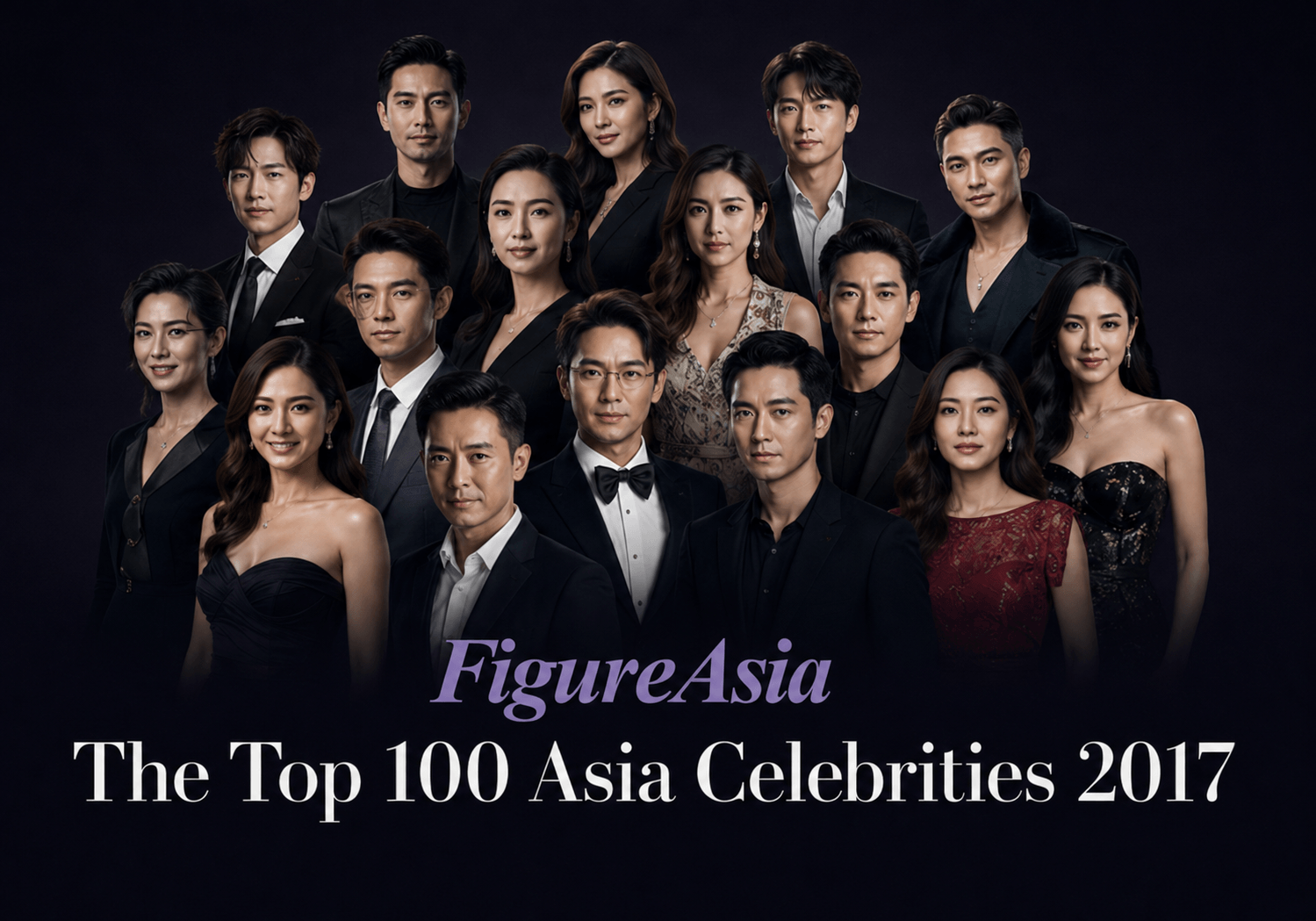 The Top 100 Asia Celebrities 2017 banner