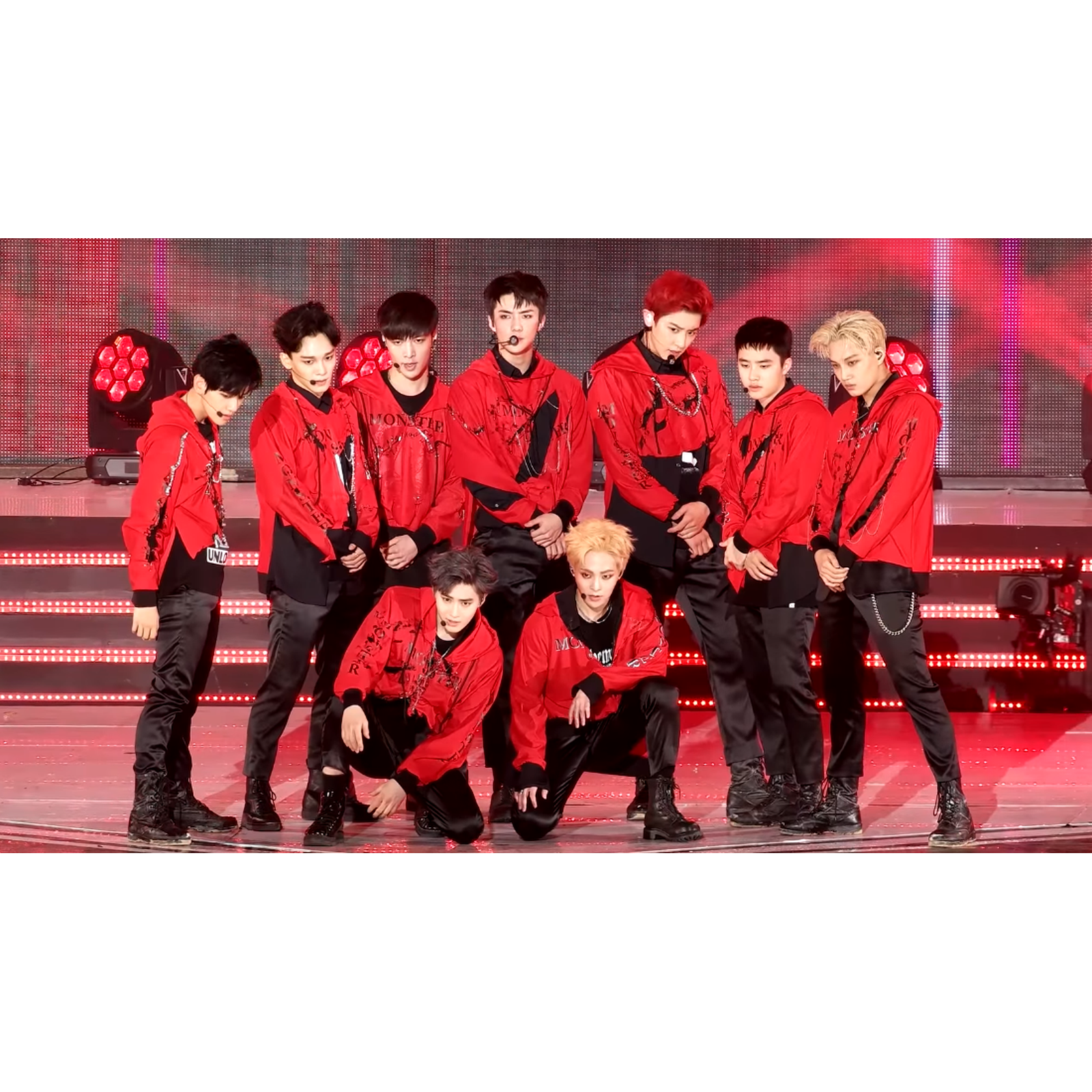 EXO group photograph