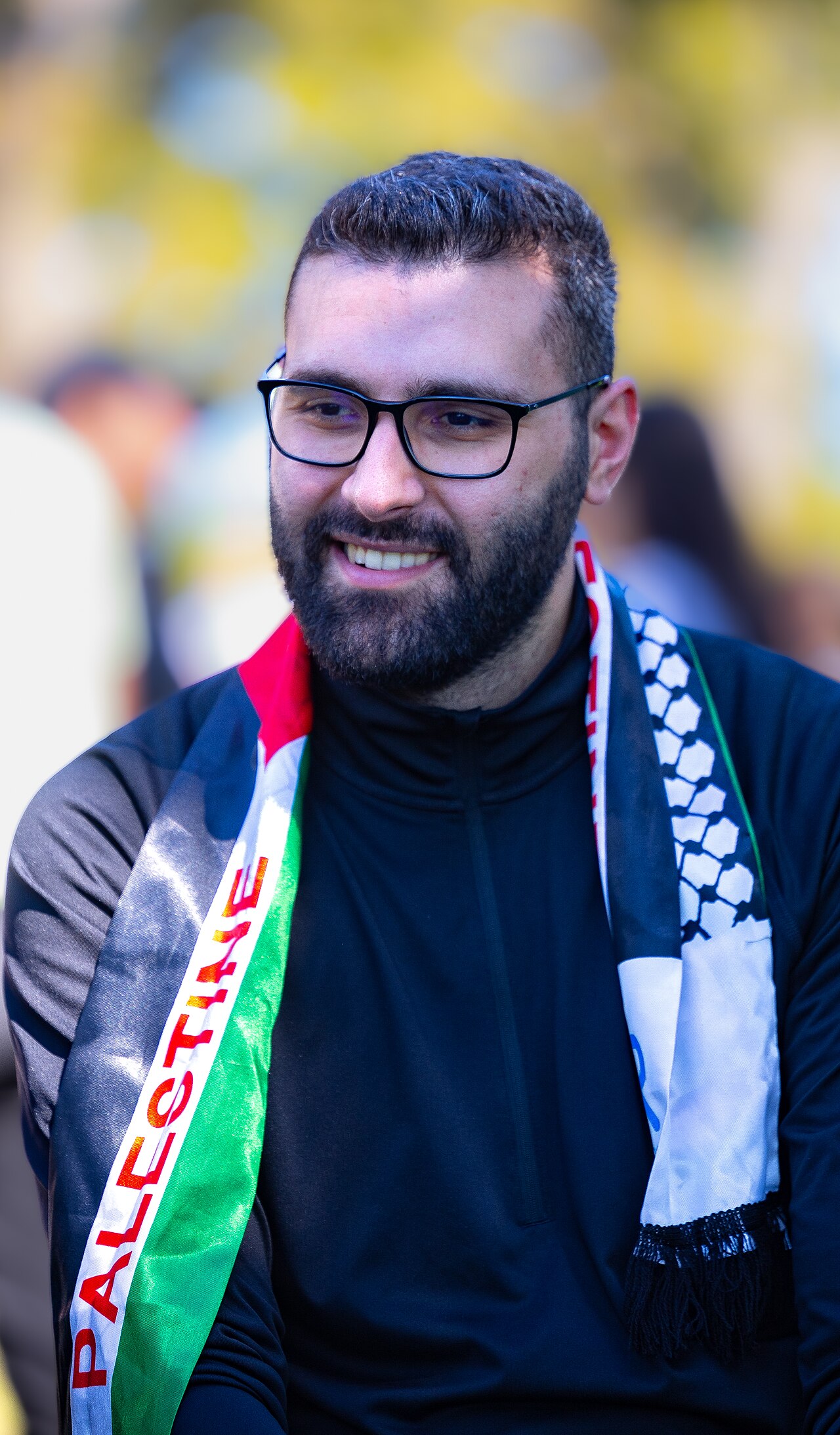 Motaz Azaiza portrait
