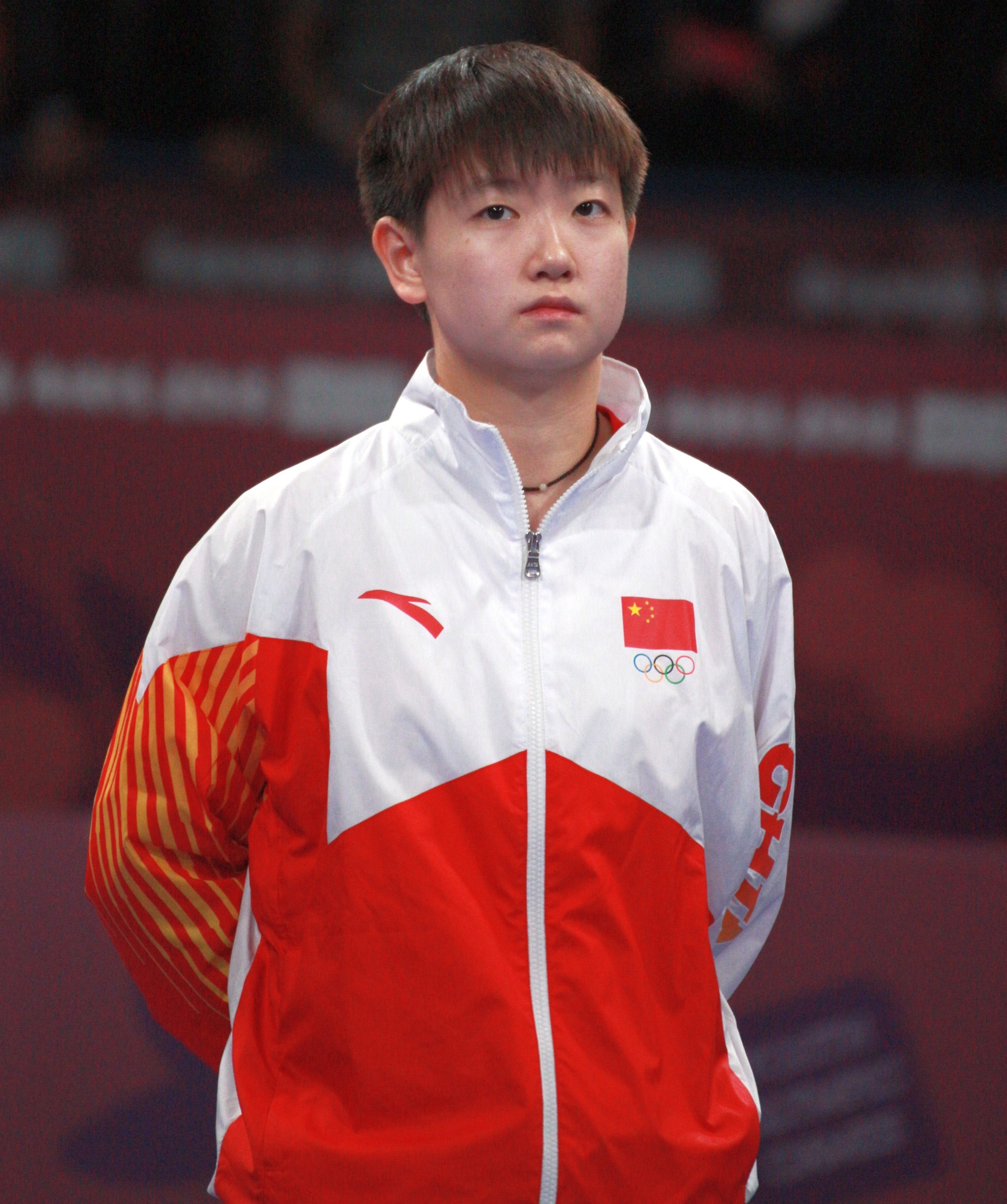 Editorial photograph of Sun Yingsha