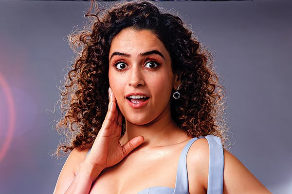 Indian actor Sanya Malhotra in a Forbes India portrait by Mexy Xavier.